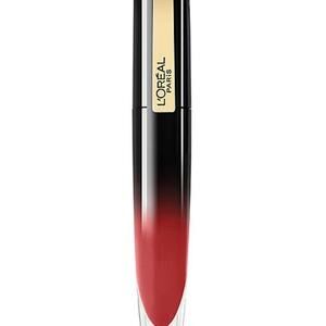 L'Oréal Brilliant Signature Shiny Lip Stain – Be Fiery 317, High-Shine Lip Color